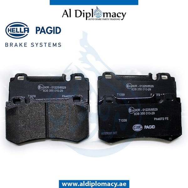 Rear BRAKE Pad, 8DB 355.010-291 for Mercedes-Benz CLS Class W211 (2002-2009) models, Part Number H-0054206720